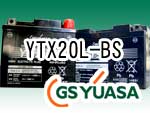 GSユアサバッテリーYTX20L-BS